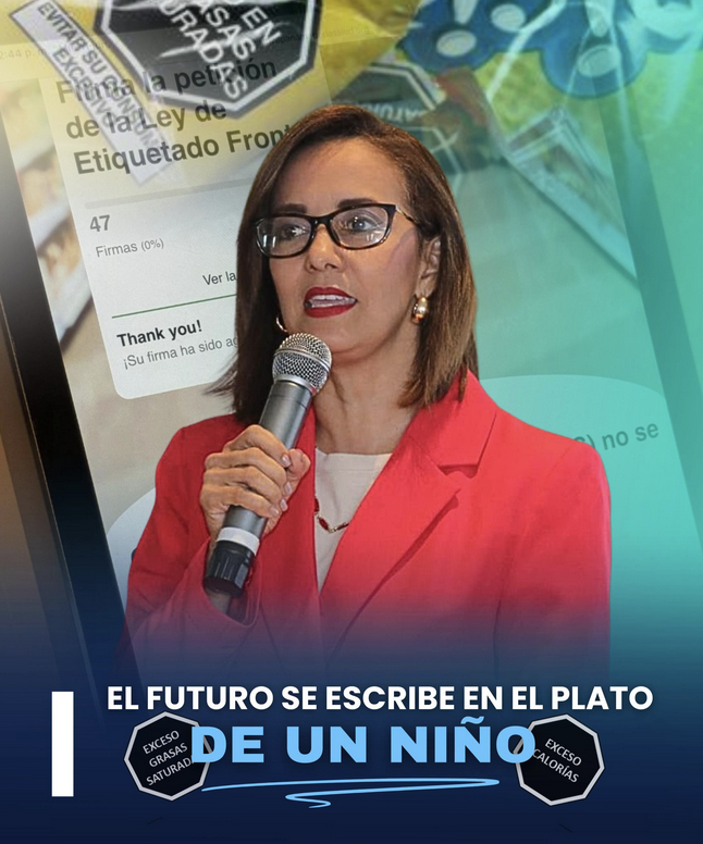 Dra. Yarelis Rodríguez, Diputada de Panamá, impulsa una ley que obligue a decir la verdad en el empaque.